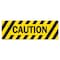 Signmission Caution 18in Non-Slip Floor Marker, 16" x 16", FD-R-16-99860 FD-R-16-99860 - alternate 1